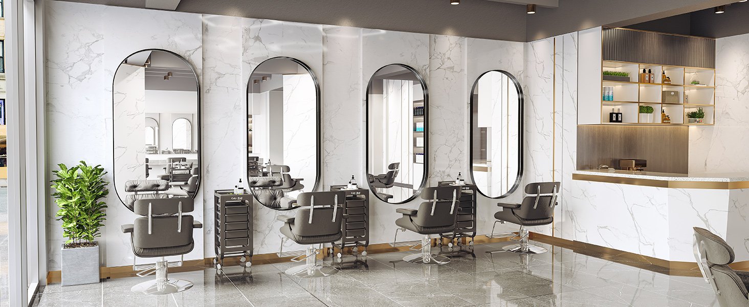 oval mirror for Salon
