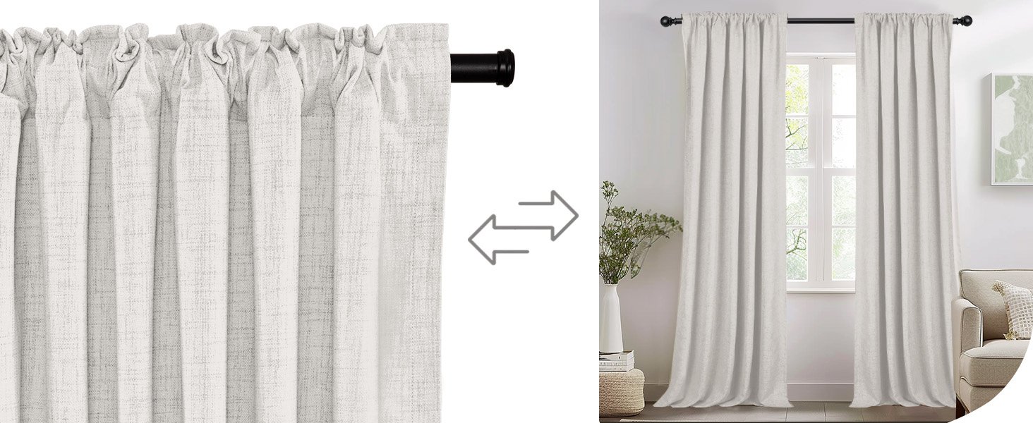 rod pocket curtains