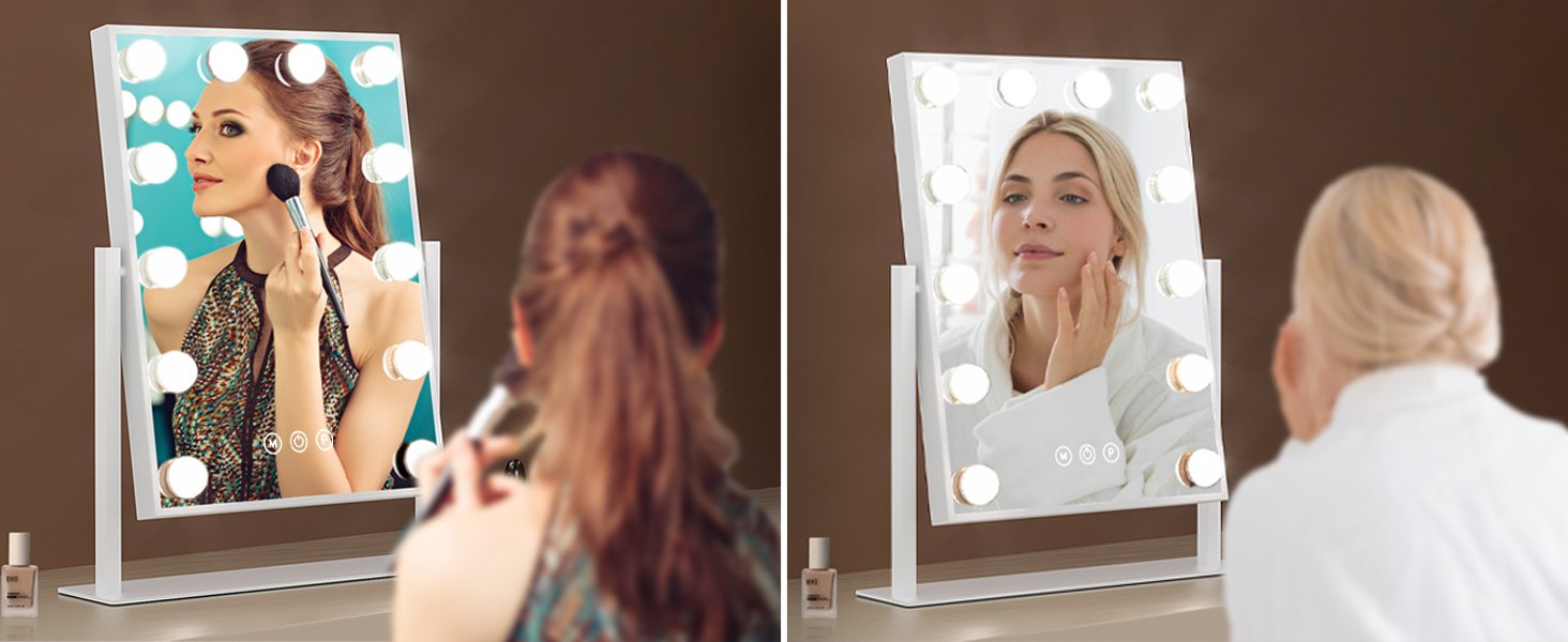 hollywood makeup mirrors for desk