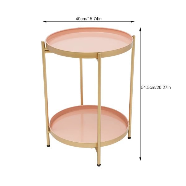 2-Tier-End-Table-Folding-Metal-Round-Side-Table-with-Removable-Tray-for-Living-Room-Black_8d73a611-95d5-4df3-b22c-c8e7ac7d5813 2-Tier End Table Folding Metal Round Side Table with Removable Tray for Living Room (Black/Gold/Golden Pink)