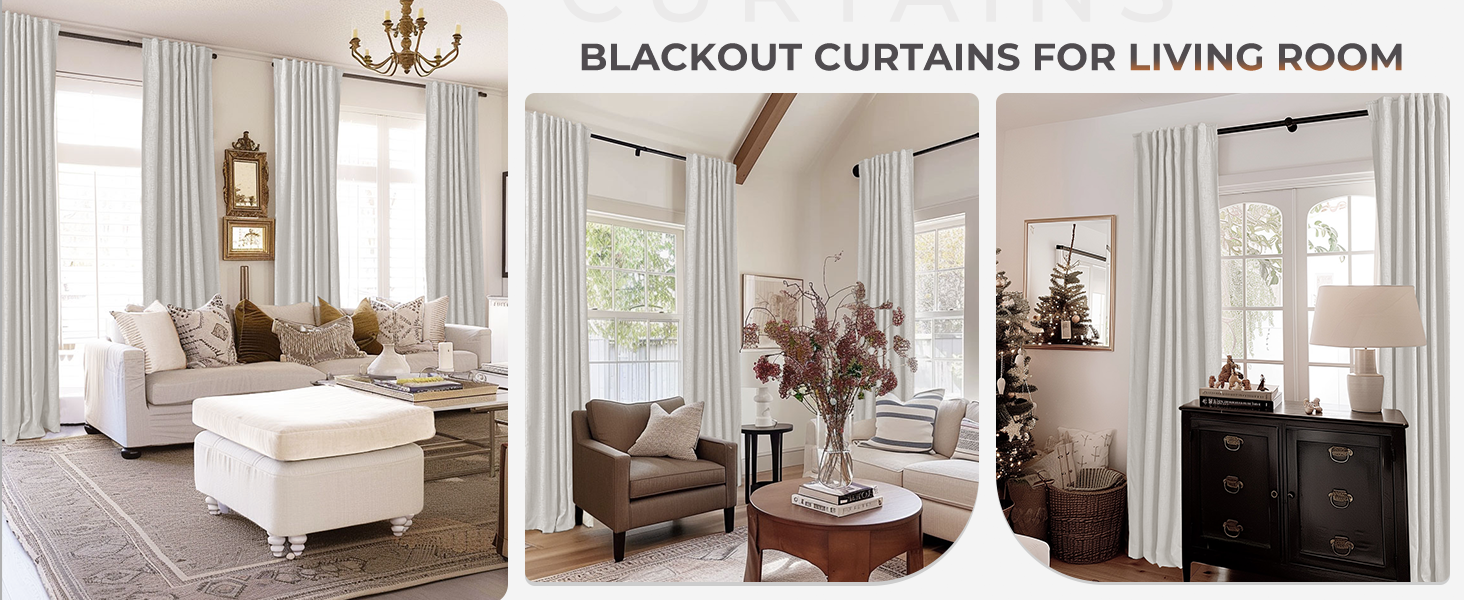 blackout curtains for living room