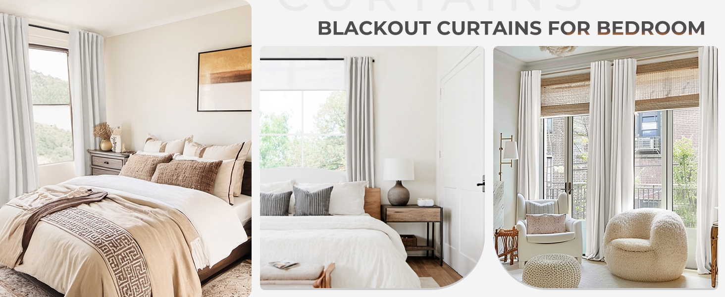 blackout curtains for bedroom