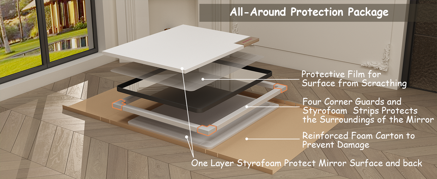 bathroom mirrors for vanity