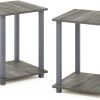 51FAiTCFaHL._AC_SL1000 Simplistic Set of 2 End Table, Espresso/Black
