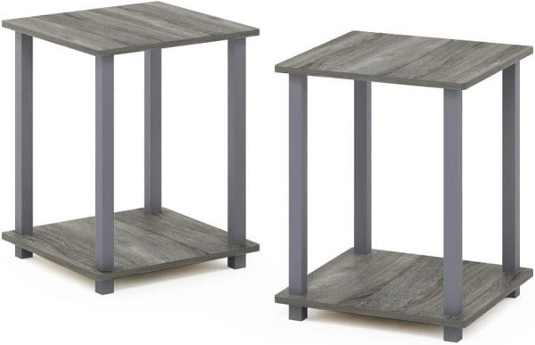 51FAiTCFaHL._AC_SL1000 Simplistic Set of 2 End Table, Espresso/Black