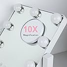 Magnified Mirror Lighting Mirror