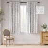100% Blackout Floral Curtains 96 Inches Long, Printed Flower Sage Green Blackout Curtains for Bedroom Rod Pocket Back Tab Full Blackout Curtains Thermal Insulated Window Drapes, 2 Panels