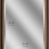 71EPbvRcgQL._AC_SL1500 Bronze Copper Oil Rubbed Framed Wall Mirror, Vanity Mirror, Bathroom Mirrors, Rectangle Mirrors, Living Room Mirrors - 26" x 32"