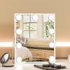71Fy_nwURlL._AC_SL1500 Hollywood Vanity Mirror with Lights, Vanity Makeup Mirror with 9 LED Bulbs, 3 Color Lighting Modes, U-Shaped Bracket, Smart Touch Control