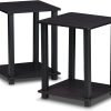 71T-btJHA4L._AC_SL1500 Simplistic Set of 2 End Table, Espresso/Black