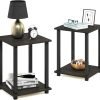 71X0bkACbKL._AC_SL1500 Simplistic Set of 2 End Table, Espresso/Black