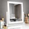 71jubTkcBtL._AC_SL1500 Classic Makeup Mirror with Lights, Lighted Vanity Mirror with Dimmable Light, Smart Control, Memory, Adjustable Warm White/Natural/Daylight, Birthday Wedding Gift, 360°Rotation (13in. Black)