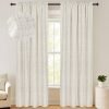 100% Blackout Shield Linen Blackout Curtains 84 Inches Long 2 Panels Set, Blackout Curtains for Bedroom, Thermal Insulated Rod Pocket Window Curtains & Drapes Living Room, 50W X 84L, Beige