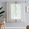 71qrBxaItOL._AC_SL1500 Linen Sheer Curtains 108inches Long for Living Room Flax Blend Retro Window Draperies for Bedroom Sheers Rod Pocket 52" w x 2Panel Natural