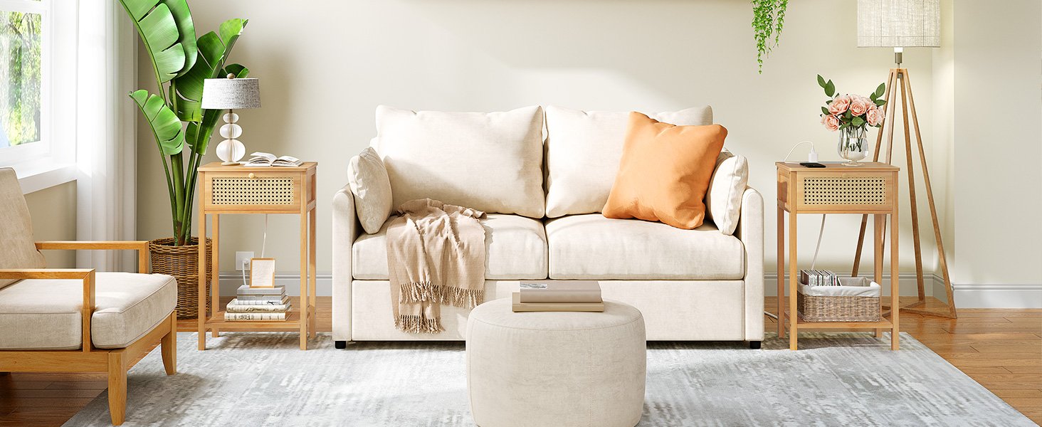 Nightstand with Charging Station