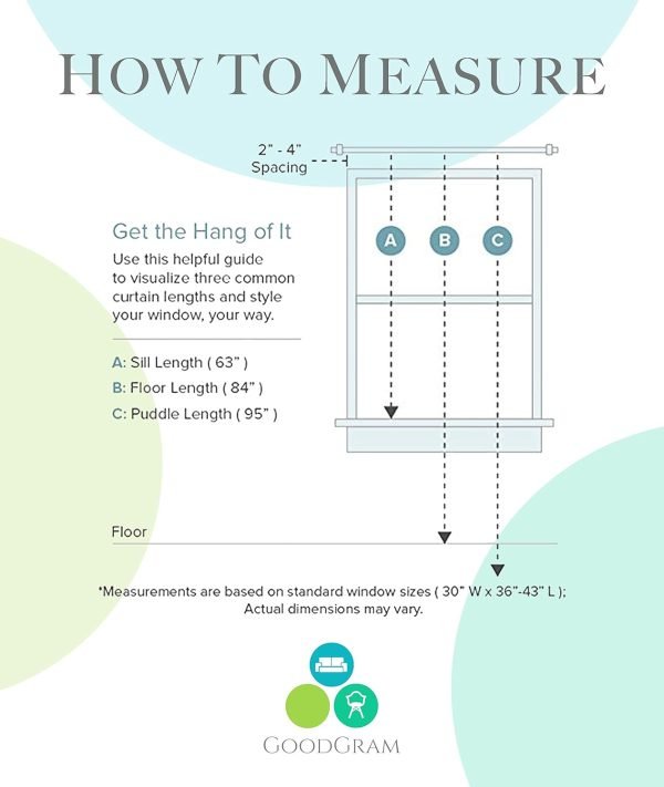 2 Pack: Basic Rod Pocket Sheer Voile Window Curtain Panels - Assorted Colors (White, 84 in. Long)