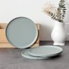 81erDfUwL_L._AC_SL1500 Melamine Dinnerware Sets, Dinnerware Sets For 4, 12pcs Plates And Bowls Sets Unbreakable Dishwasher Safe BPA Free (Sage Green)