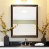 81zuPUgenNL._AC_SL1500 Bronze Copper Oil Rubbed Framed Wall Mirror, Vanity Mirror, Bathroom Mirrors, Rectangle Mirrors, Living Room Mirrors - 26" x 32"