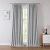 91ASn6N4pdL._AC_SL1500 Linen Blended Pinch Pleated Drapes,Blackout and Thermal Insulated Noise Reducing Pleated Curtains for Bedroom Nursery,Backtab 108 Inches with 9 Hooks,40"x108", 1 Panel,Natural Beige