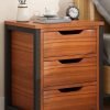 Bedside Table Modern Home Living Room Rack Sofa Side Cabinet Simple Bedroom Bedside with Drawer Storage Small Cabinet
