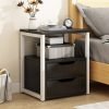 Bedside Table Modern Home Living Room Rack Sofa Side Cabinet Simple Bedroom Bedside with Drawer Storage Small Cabinet