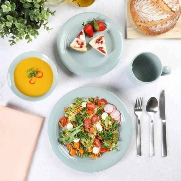 Dinner-Plate-Set-Free-Shipping-Restaurant-Plates-16-Piece-Blue-Stoneware-Dinnerware-Set-Ceramic-Dishes-to_fae14a2b-3c79-4877-a8e6-70ac1852843c Dinner Plate Set Free Shipping Restaurant Plates 16-Piece Blue Stoneware Dinnerware Set Ceramic Dishes to Eat Tableware Dish Bar