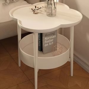 Four Leaf Clover Modern Minimalist Bedroom Sofa Edge Cabinet Bedside Table Cream Style Table Storage Table Small Coffee Table