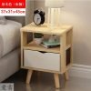Net celebrity bedside table simple multifunctional European style small bedroom bedside storage cabinet storage cabinet LX110310