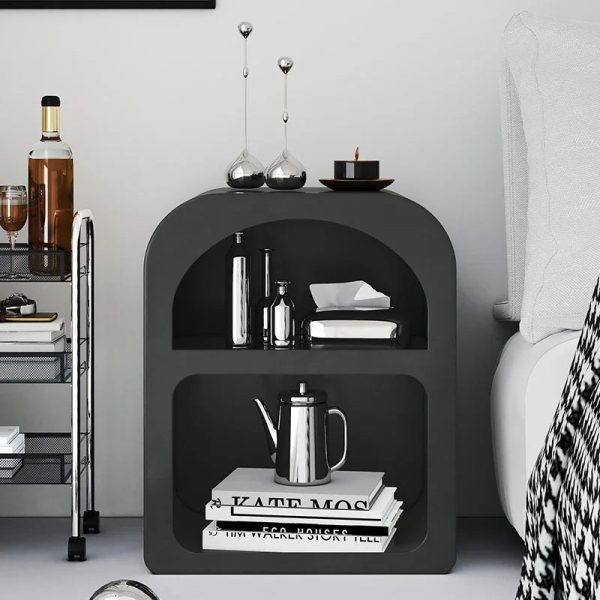 New Two-Layer Bedside Cabinet Compact Sofa Side Table with Storage Ideal for Bedrooms Modern Minimalist  Functional