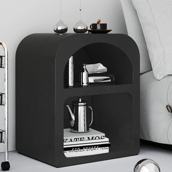 New Two-Layer Bedside Cabinet Compact Sofa Side Table with Storage Ideal for Bedrooms Modern Minimalist  Functional