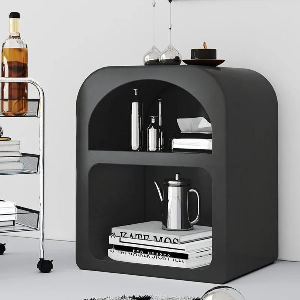 New Two-Layer Bedside Cabinet Compact Sofa Side Table with Storage Ideal for Bedrooms Modern Minimalist  Functional
