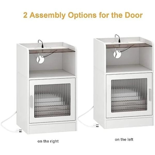 Nightstand-with-Power-Outlet-and-LED-Light-Side-End-Table-with-Storage-Cabinet-Modern-Bedside-Table_69342761-ed53-465a-b83c-e6906ae8e6c4 Nightstand with Power Outlet and LED Light, Side End Table with Storage Cabinet, Modern Bedside Table for Bedroom, Living Room