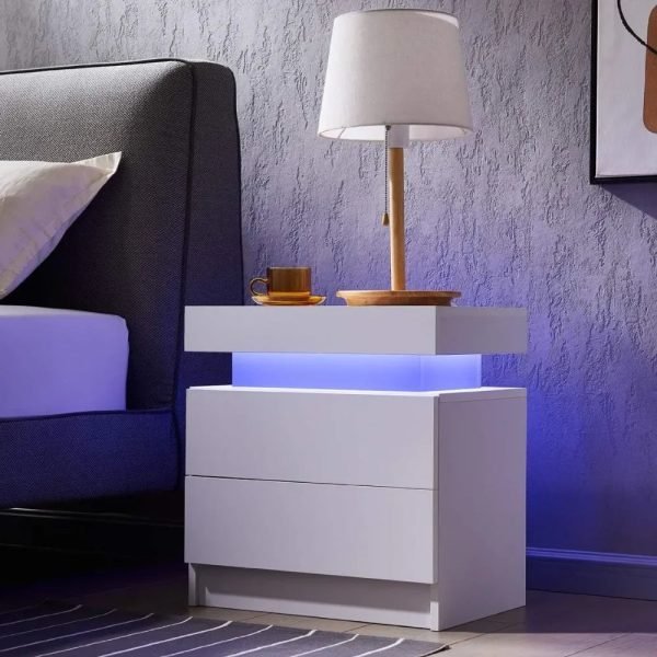 Side-Bed-Table-With-LED-Light-Bedside-Tables-for-the-Bedroom-Furniture-Generic-Nightstand-Set-of_5917e302-e3c9-4b8e-8eeb-698711747282 Side Bed Table With LED Light Bedside Tables for the Bedroom Furniture Generic Nightstand Set of 2 LED Nightstand With 2 Drawers