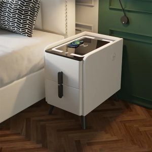 Smart-Bedside-Table-Narrow-Smart-Nightstands-Modern-Minimalism-LED-Ultra-Narrow-Smart-Bedside-Table-with-Wireless Smart Bedside Table Narrow Smart Nightstands Modern Minimalism LED Ultra Narrow Smart Bedside Table with Wireless USB Charging