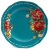 Vintage-Floral-12-Piece-Dinnerware-Set-Teal_26a03aa2-eaf3-4dca-90dd-8939052a2278 Vintage Floral 12-Piece Dinnerware Set, Teal