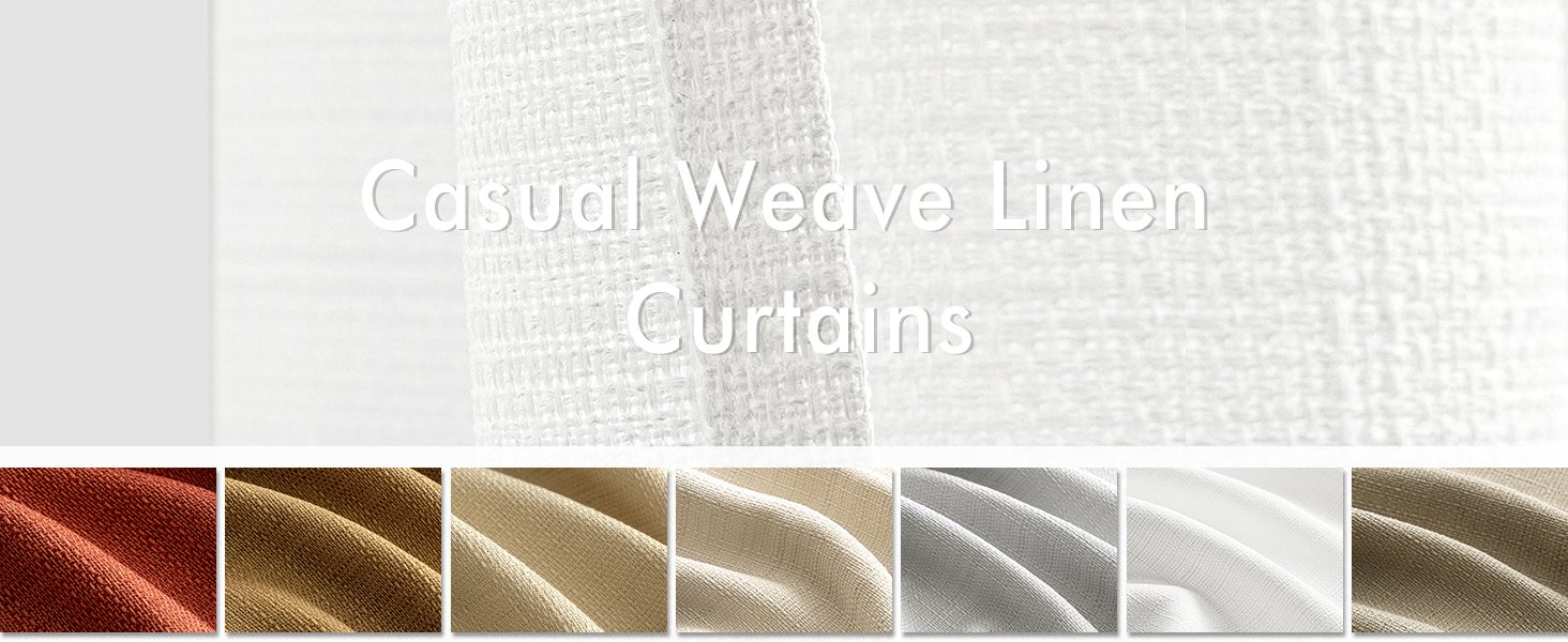 linen curtains