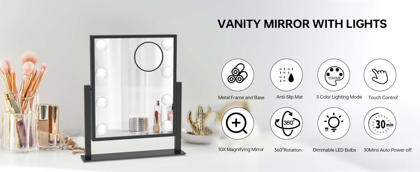 Vanity Mirror with Lights