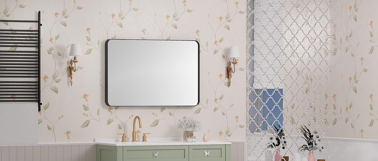 bathroom mirrors for over sink
