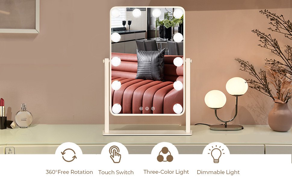 vanity mirror with lights