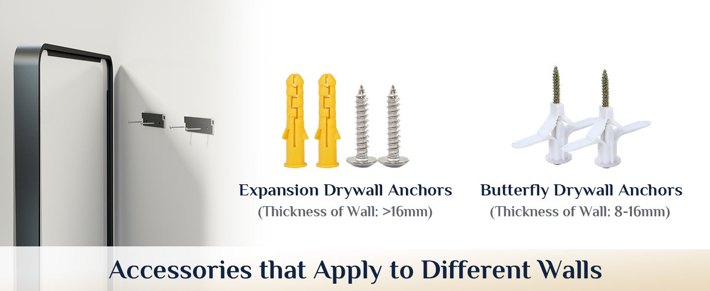 Black Framed Bathroom Mirror