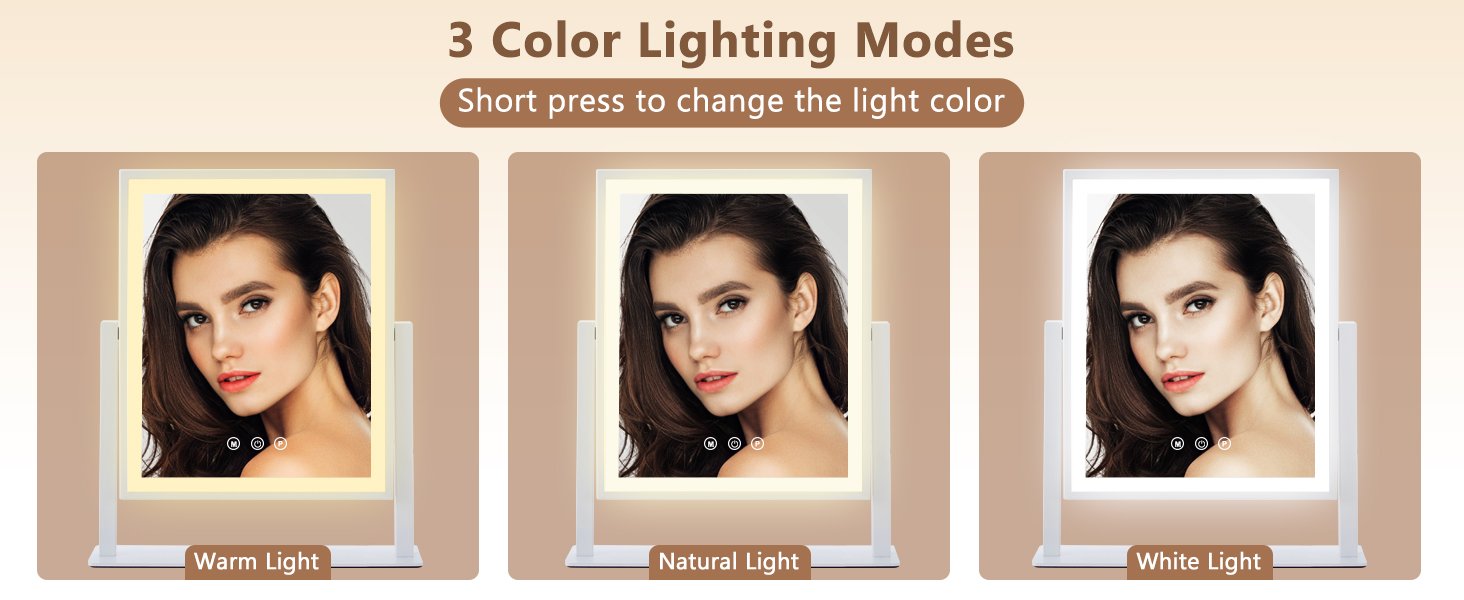 3 color lighting modes