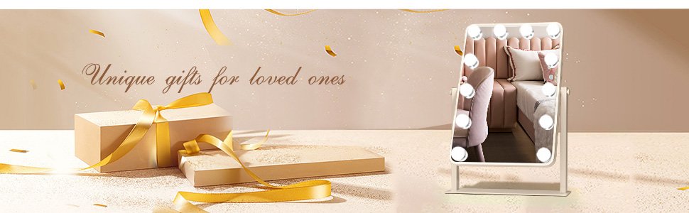 vanity lighted mirror