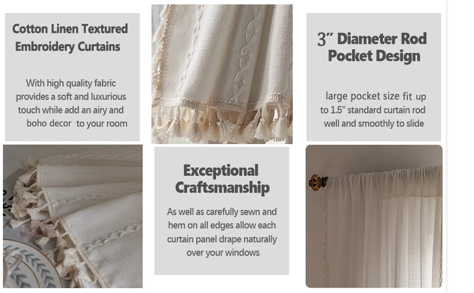 details of the curtain