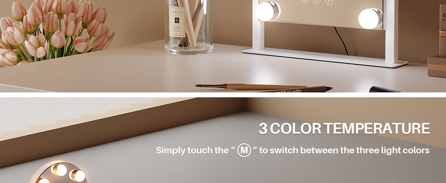 vanity mirror with lights