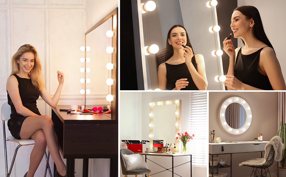 led string lights for mirror