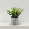 Fake Plants, Artificial Plants Indoor for Room Decor, Small Faux Plants Indoor, Desk Plant for Office, Artificial Palm Plants, Artificial Plant & Flowers, Fake Potted Plants Decor, Small Plant