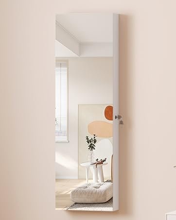 LED Full Length Mirror with storage