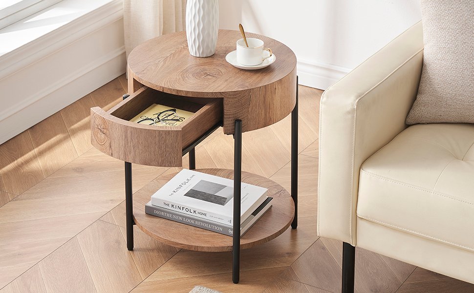 round end table