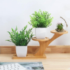 indoor plant 2 Packs Fake Plants Mini Artificial Greenery Potted Plants for Home Decor Indoor Office Table Room Farmhouse