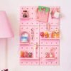 Pegboard Shelf Set with Hooks,Small Plastic Floating Shelves Wall Organizer for Desk, Office, Bathroom, Entryway and Kitchen, No Drilling